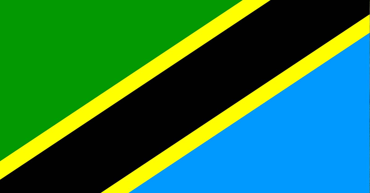 Drapeau du Tanzania