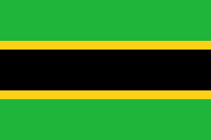 drapeau du Tanganyka