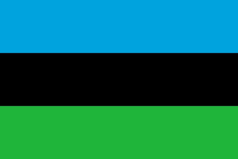drapeau de la République populaire de Zanzibar et Pemba