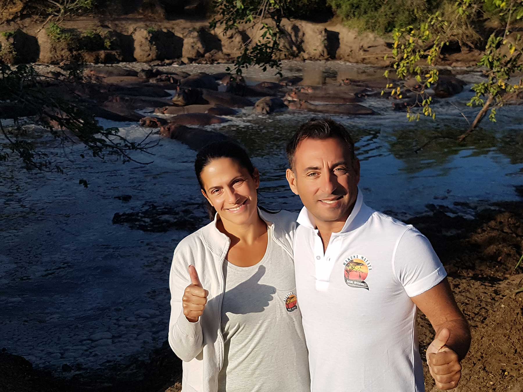 Gianluca e Michela Safari di Avventura