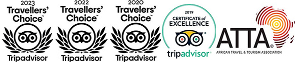TripAdvisor-Zertifikate für hervorragende Leistungen