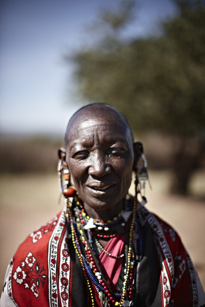 femme Maasai en Tanzanie 