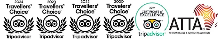 TripAdvisor certificates of excellence