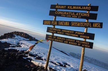 Uhuru Peak monte Kilimanjaro